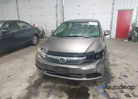 2012 Honda Civic Ex-L from USA, damaged, VIN 19XFB2F99CE047755